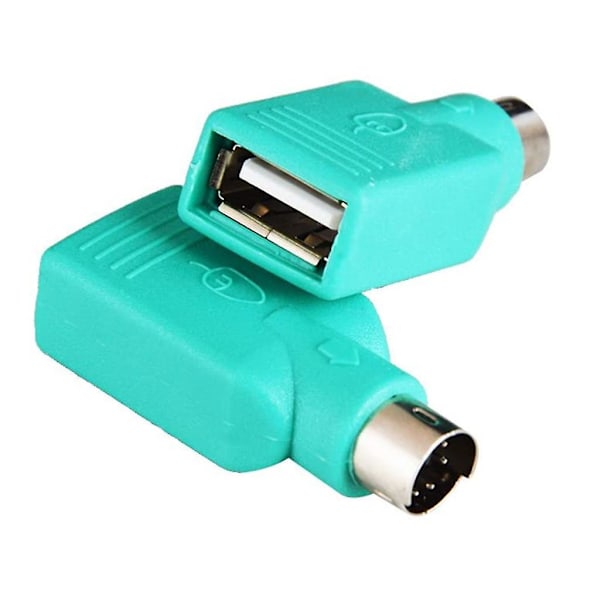 USB A Naaras - PS2 Uros Muunnin Tietokoneen Hiiren Näppäimistön Liitin