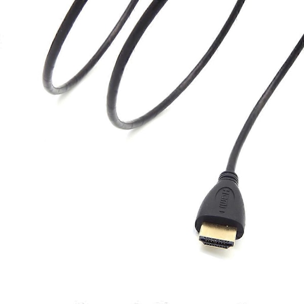 HDMI-kabel med guldpläterad kontakt, hane-hane, 5 m