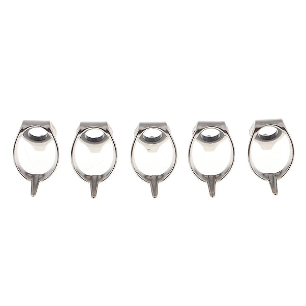 Fiskeristang Guide Øje Ring Spinning Casting Line Guide Tip Top Sæt 5 stk LR10