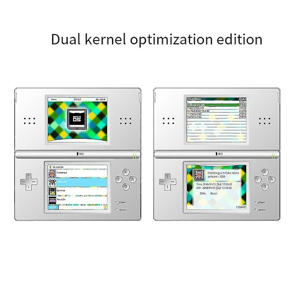R4 SDHC Dual Core-kort for Nintendo DS Lite - Nytt OpenDS TWYMenu++ Flash-kort