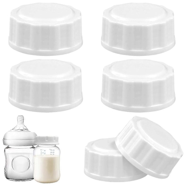 6 stk Reiseflaskehetter for Philips Avent, Babyflaskehetter Flaskelokk