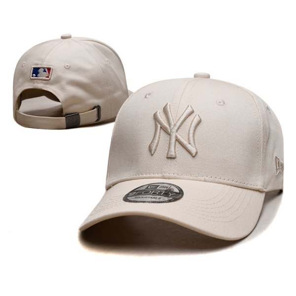 New Era 9Forty Dame Cap - FAUX LÆDER NY NYNYE Yankees beige