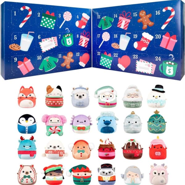 Micromallows Squishmallows 24-dagers adventskalender
