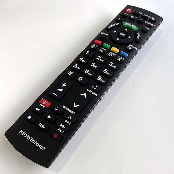 N2qayb000487 N2qayb000752 N2qayb000753 Fjernbetjening til Panasonic 3D TV Eur7628030 Eur7628010 Tx-lr32e5 Tx-lr42e5 Tx-lr47e5