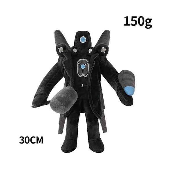 Skibidi Toalett Plyschleksak, Speakerman Plyschskräckspel Stoppade Plushies Dockleksaker Samlarföremål Presenter för Barn Samlare A