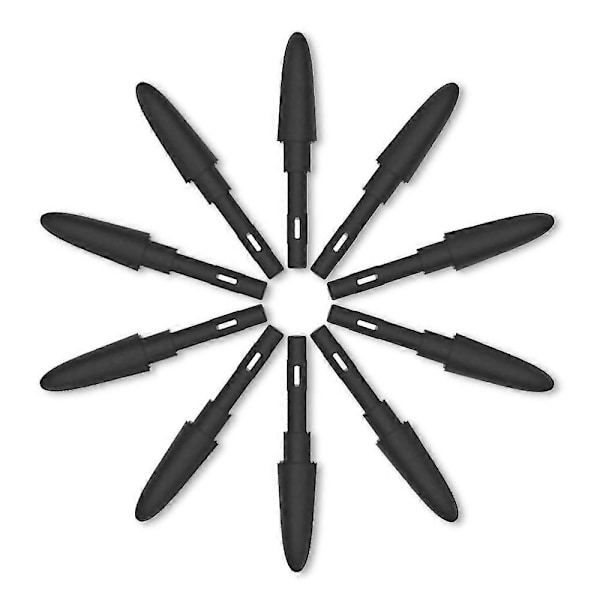 VEIKK P001 10 stk. Erstatningspennespisser Batterifri Stylus Slitesterk Pennespiss for VEIKK S640 A30 Grafikknettbrett