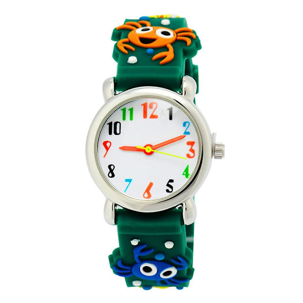 Vattentät klocka Pojkar Cool klocka Barnarmbandsur Watch barnklocka Watch Justerbar armbandsur Tecknad klocka Barn