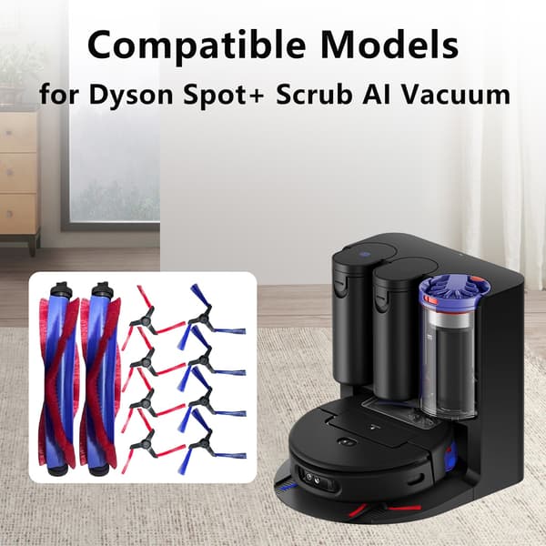 10-pack reservdelar till Dyson Spot+ Scrub AI robotdammsugare