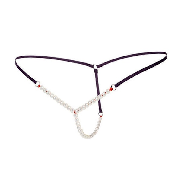 Sexiga Underkläder Dam Trosor och Stringtrosor Pärlunderkläder G-string Grenlösa Trosor Stringtrosa Damer Tanga