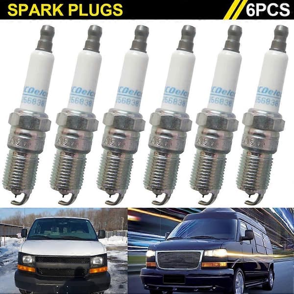 6 st Iridium Tändstift för ACDelco 41-101 12568387
