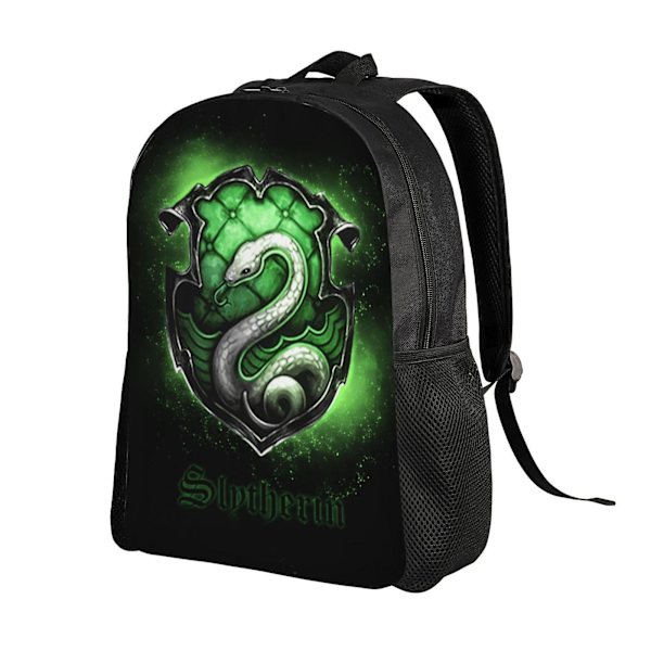 Barn Harry Potter Slytherin Ryggsäck 3D Print Cartoon Anime Ryggsäckar Tonåringar Ryggsäck Pojkar Och Flickor Skolväska