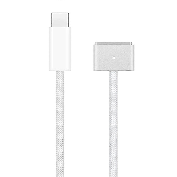 140W Type C til MagSafe 3 Adapterkabel til Macbook Pro Air Sølv