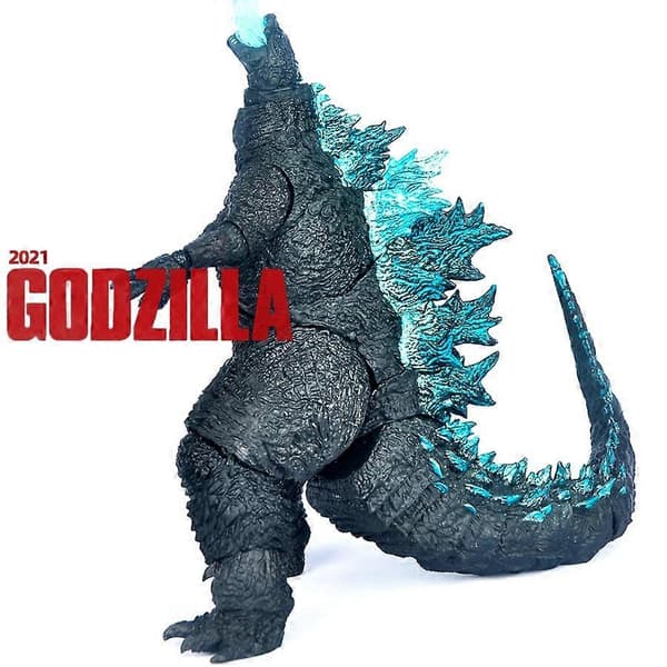 16CM 2021 Godzilla PVC Action Figur Samlarobjekt Modell Leksak Händer Rörliga
