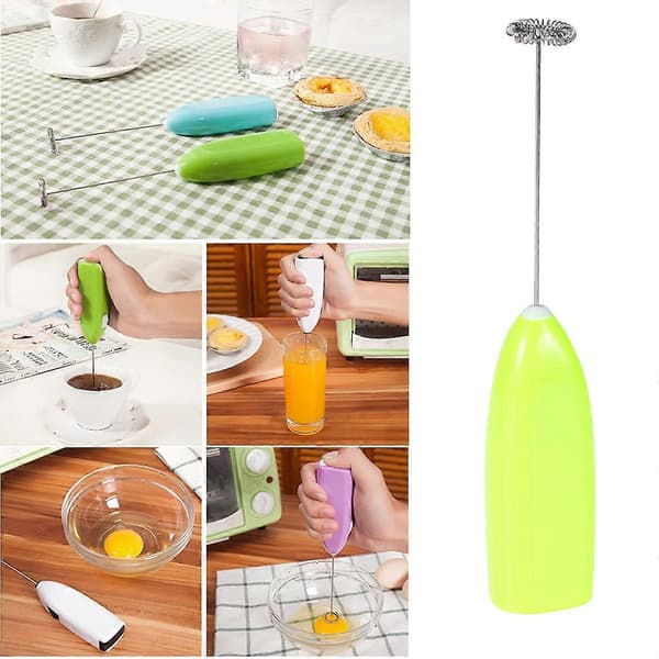 Elektrisk eggpisker med batteridrift - Eggpisker, kaffeblander
