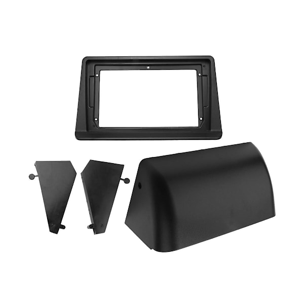 2Din 9in Bilstereo Fascia för Montero V31 Cheetah Kingbox Stereo Ramplatta Adapter Navigeringspanel