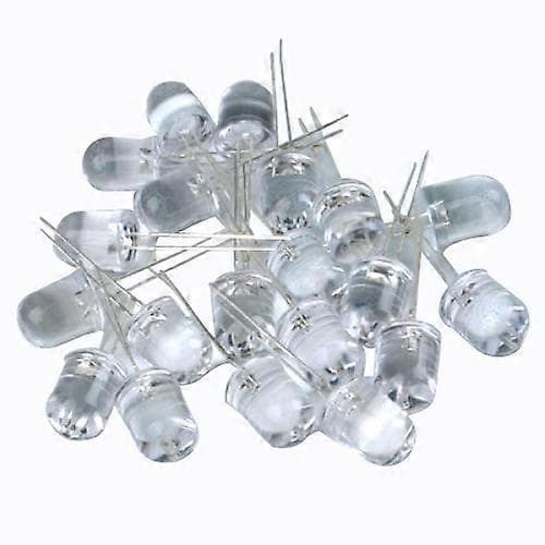 20 stk. LED 200mW Lysdiode 10mm Infrarød IR LED 850nm