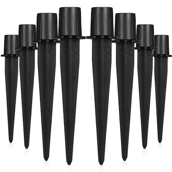10 stk. Jordspyd Udskiftning Have Solcellelampe Pæle Metalspyd Havestokke Sti Lys Spyd Udskiftning