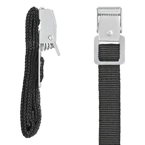 Metallisoljella varustetut sidontahihnat 18 mm - 40 cm - 4 kpl:n setti