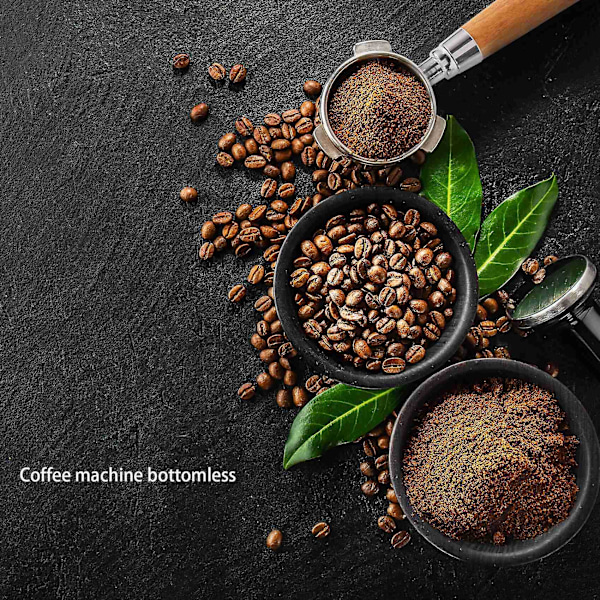 Kaffe Bottomless til Delonghi Ec680/ec685 Filter 51mm Rustfrit Stål Udskiftningsfilterkurv Co