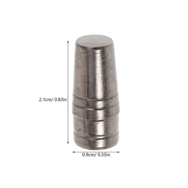 2 stk. metal paraplyspidser, paraplyspidsdæksel, udskiftning, langt paraplytilbehør