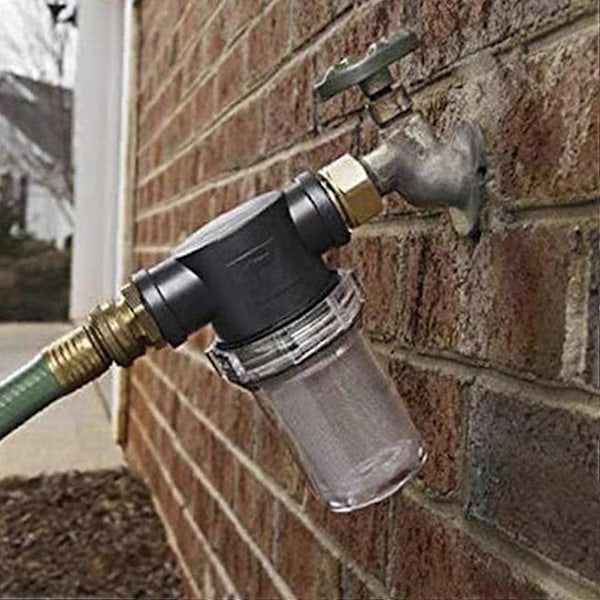 1 Sæt Inline Vandfilter Haveslangefilter Vandslangefilter Slangevandfilter Slangefilter