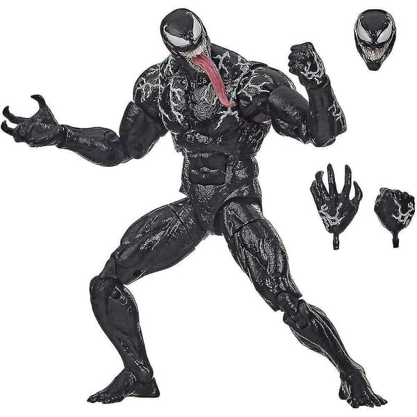 Legends Venom 6-tums samlarobjekt Venom leksak, och 3 tillbehör