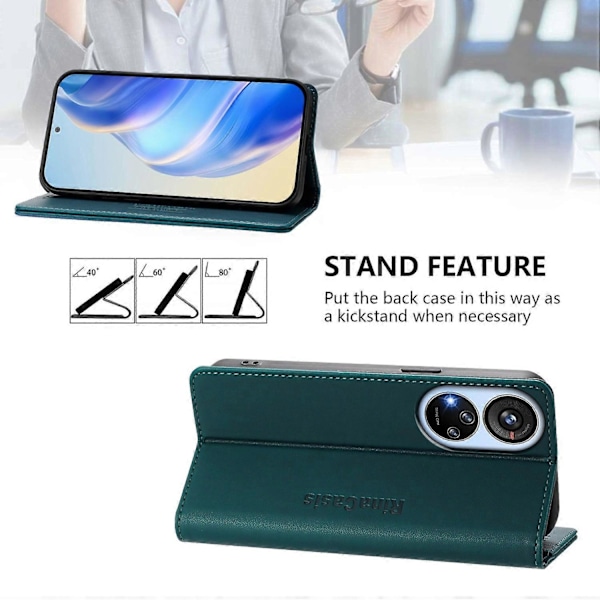 Magnetisk Lærveske For ZTE Blade V40s