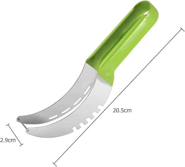 Vannmelonskive, Vannmelonkutter, Rustfri vannmelonskive, Vannmelonskivekutter rustfritt stål, Rustfritt stål fruktkutter vannmel