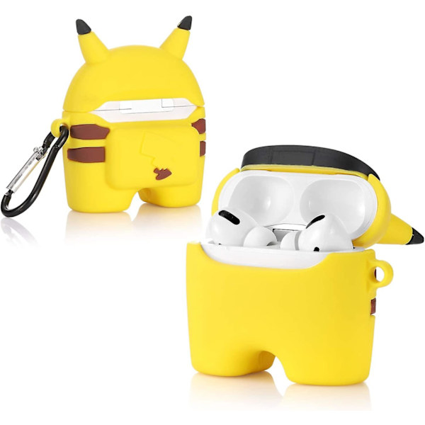 Among You And Us Airpods Etui, Beskyttende Stødsikker Etui Cover Skins Med Nøglering Kompatibel Med Apple Airpod Pro