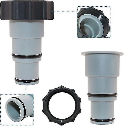 2x För Intex Swimmingpool Adapter A Pump Slang Special Adapter Swimmingpool