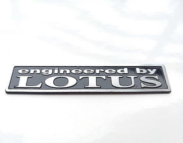 Autotarrat Emblem Trunk Badge Auto Decals Engineered by LOTUS -tarra