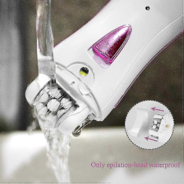 Genopladelig epilator til fjernelse af ansigtshår