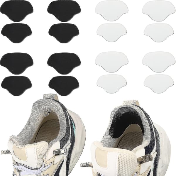 8 par sko hæl reparation patch kit sko sneaker hul reparation patch selvklæbende sko hæl slid hul