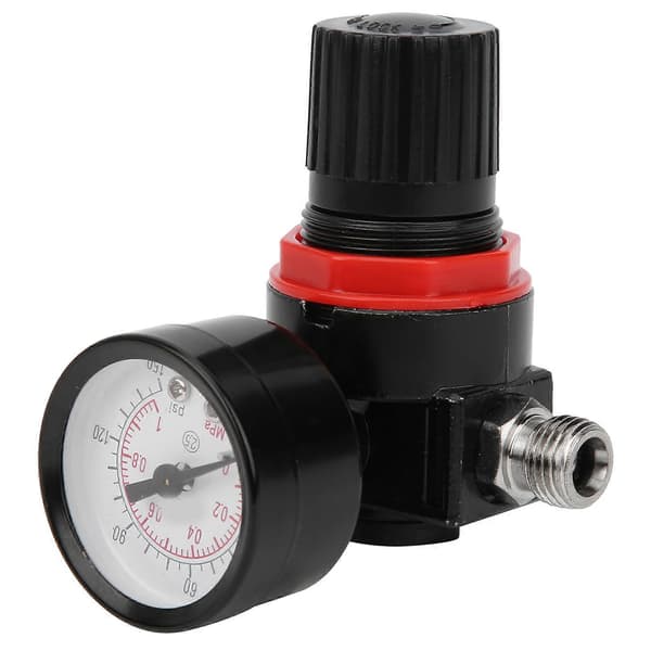 Lufttryksregulator Måler G1/4 150psi Pneumatisk Sprøjtepistol Tilbehør