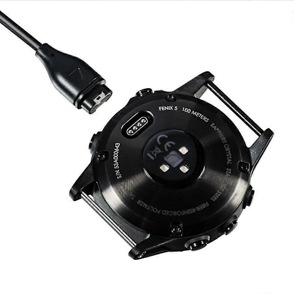 For Garmin Fenix 5/5s/5x/plus/6/6s/6x/pro Smartklokke Lader, Erstatning Usb Data Synkroniserings Ladekabel Ledning s202412245808