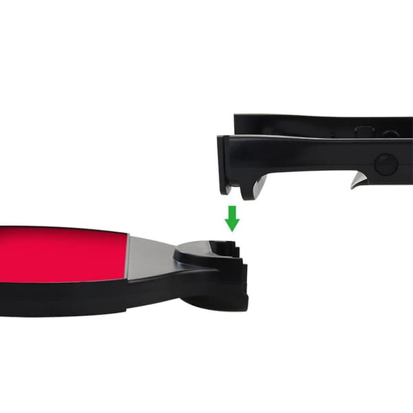 1 par bordtennisracketer med 2 håndleddsbånd ABS for Nintendo Switch