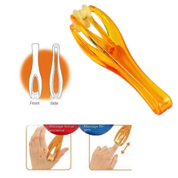 Finger Massager Rehabiliteringsträningsutrustning Massage Muskler Lindra Trötthet i Fingrarna Hälsa Ca