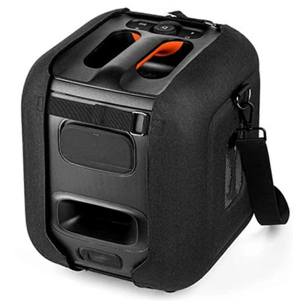 Sopii JBL Partybox Encore Essential -kaiuttimen suojakoteloon