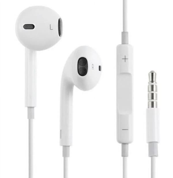 Hörlurar Headset med volymkontroll, 3.5mm, Bra kvalitet