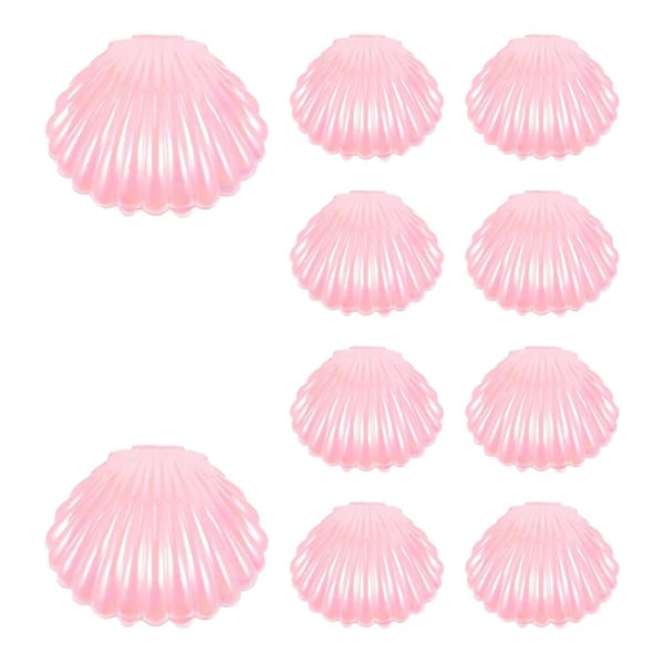 Godisaskar av plast Skalformade Kakaskar Godisbehållare Sminkförvaringslådor Smyckesförvaring Baby Shower Bröllop Födelsedagsfest Favorit, B