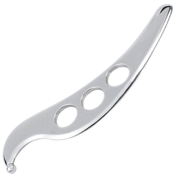Rostfritt Stål Gua Sha Guasha Platta Massager Verktyg Skrapa Fysioterapi Lös Muskel Meridian Massage Maskin SPA Bräda Verktyg