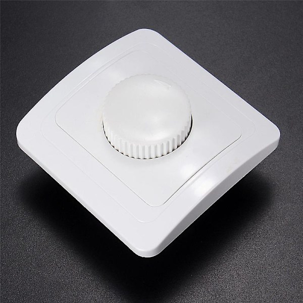 Rotationsdimmer LED, även lämplig för konventionella glödlampor och för tvåvägskretsar, vit