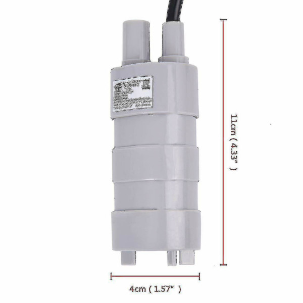 12V Nedsänkbar Sötvattenspump 10 Lpm Passar Thetford C2 C200 Cwe Cs C402 Kassetttoaletter