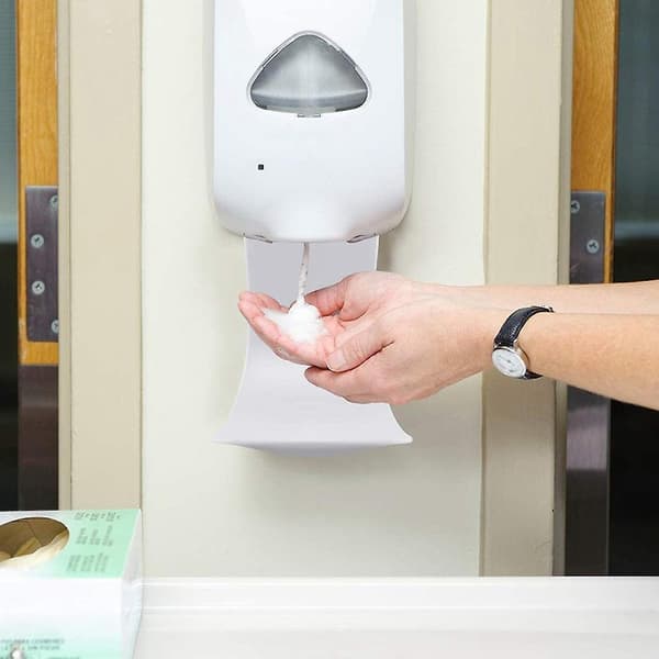 Veggmontert såpedispenser dryppbrett, tilbehør til desinfeksjonsdispenser, for alle såpedispensere, sølbrett