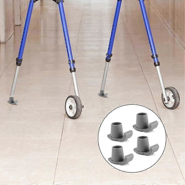 Walker Ski Glides, 4 Stk. Kraftige Walker Glides Walker Fødder Udskiftning Walker Glide Ski Til