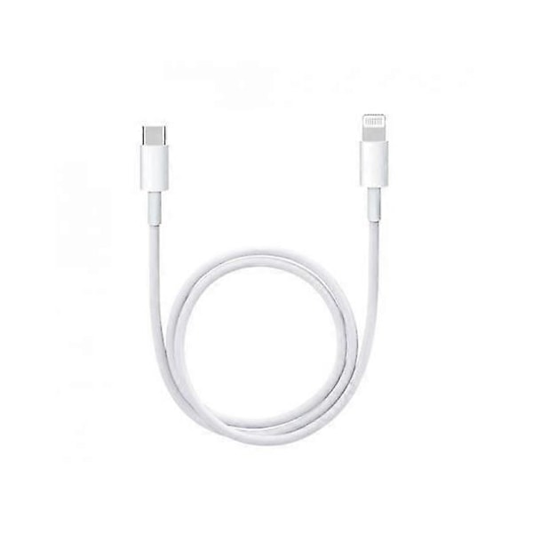 20W Hurtigoplader Strømadapter + USB-C Lightning Kabel til iPhone
