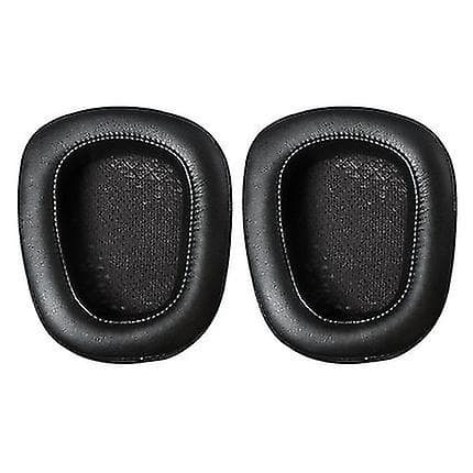 1 par (svart) utbytesöronkuddar kompatibla med Logitech G935 G933 G635 G633 utbytesöronkuddar i minnesskum