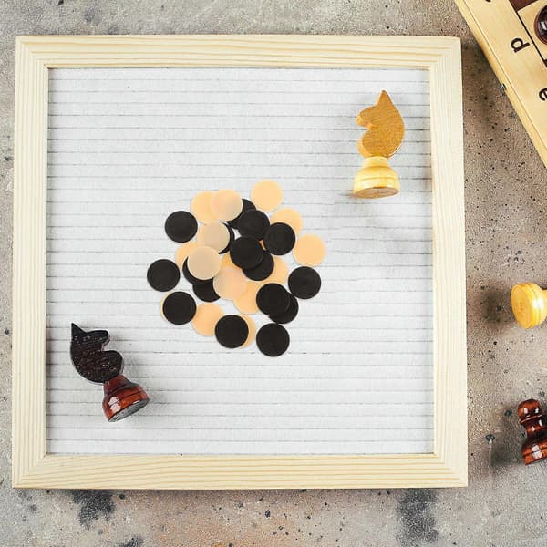 32 stk. Backgammon Brikker Brætspil Plast Skakbrikker Brikker Backgammon Brikker Runde Backgammon Brikker Backgammon Spil Tilbehør Tilbehør