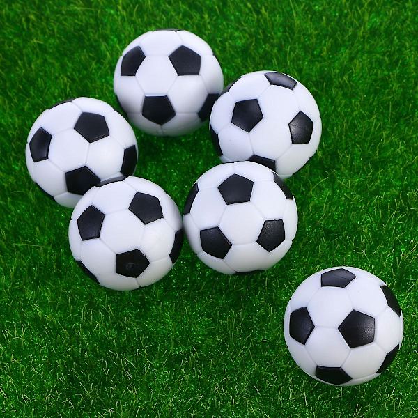 8 stk. Skumfodbold Bordfodboldbolde Regulær Størrelse Fodbold Fodboldspil Fodboldtilbehør Mini Skum Sport