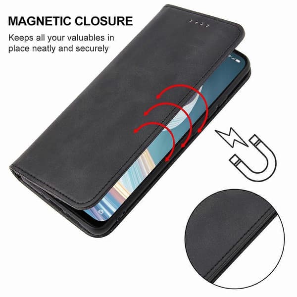 Magnetiskt Läderfodral för OPPO Reno4 Z 5G